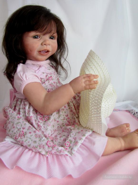 Сестра Леонтии или очаровашка кукла реборн Белинда скульптора Danielle Zweers