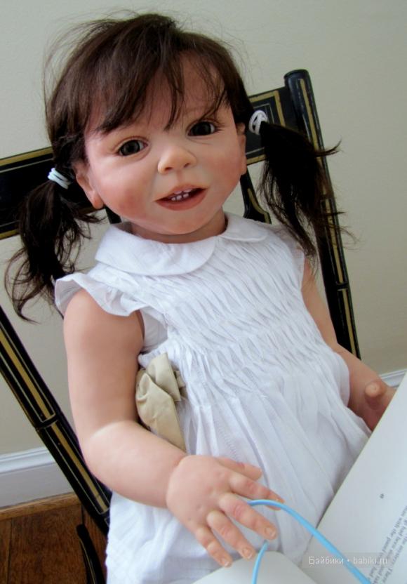 Сестра Леонтии или очаровашка кукла реборн Белинда скульптора Danielle Zweers