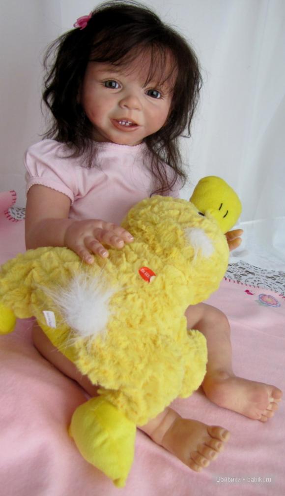 Сестра Леонтии или очаровашка кукла реборн Белинда скульптора Danielle Zweers (фото 2)