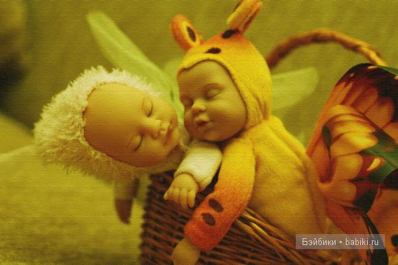 моя коллекция кукол Anne Geddes