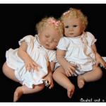 Молд для куклы реборн Виола и Алегра от Sandy Faber