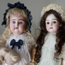 Антикварные куклы в моей коллекции