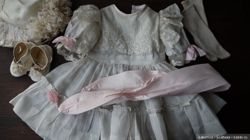 Наряд для DEP — Антикварные куклы Jumeau (Жюмо): Tete Jumeau (фото 10)