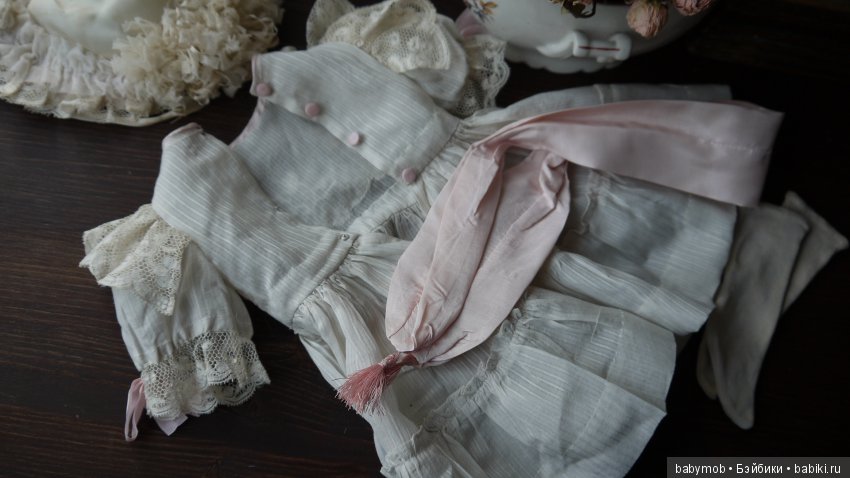 Наряд для DEP — Антикварные куклы Jumeau (Жюмо): Tete Jumeau