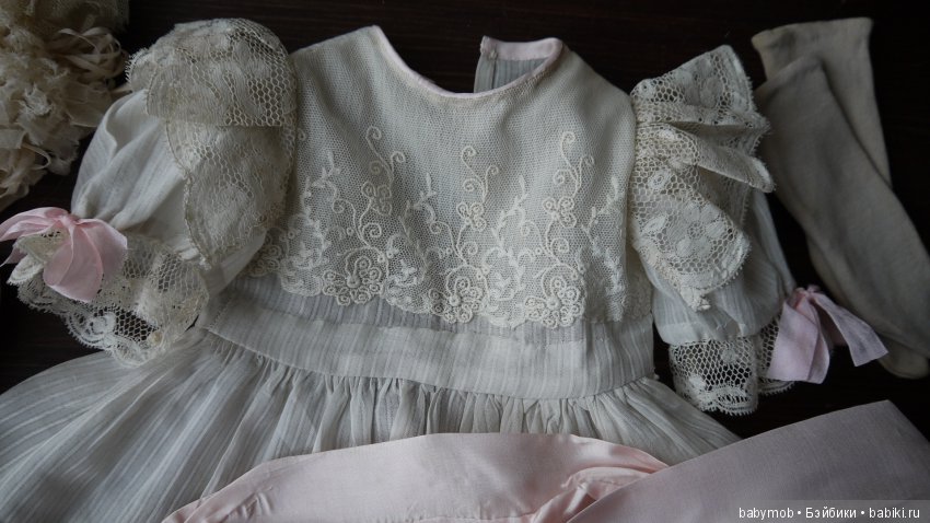 Наряд для DEP — Антикварные куклы Jumeau (Жюмо): Tete Jumeau