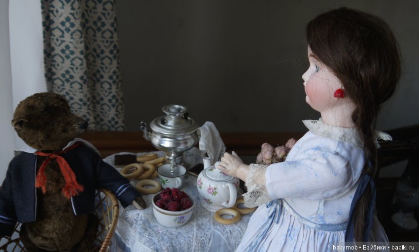 Русское чаепитие — Антикварные куклы Bahr & Proschild (BP): Бар и Прёшильд (фото 8)