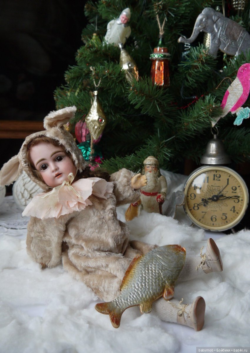 Зимние забавы — Антикварные куклы Kestner (Кестнер) JDK: Хильда (фото 8)