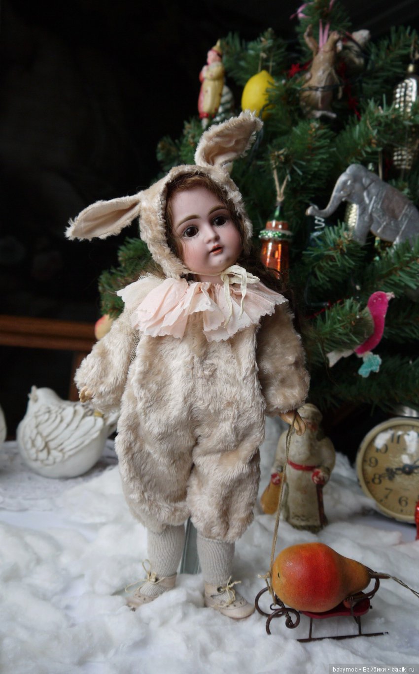 Зимние забавы — Антикварные куклы Kestner (Кестнер) JDK: Хильда