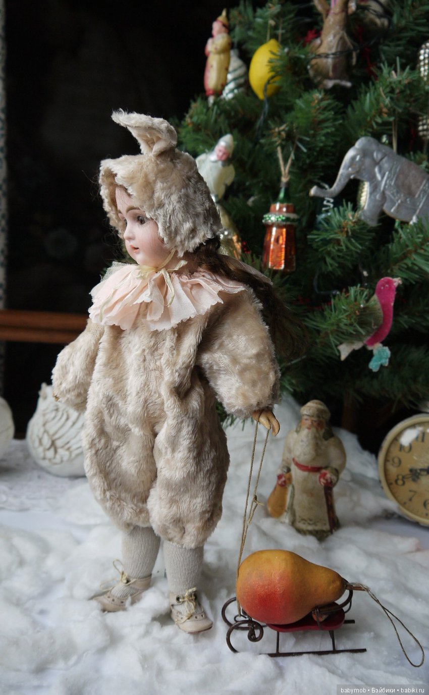 Зимние забавы — Антикварные куклы Kestner (Кестнер) JDK: Хильда (фото 2)