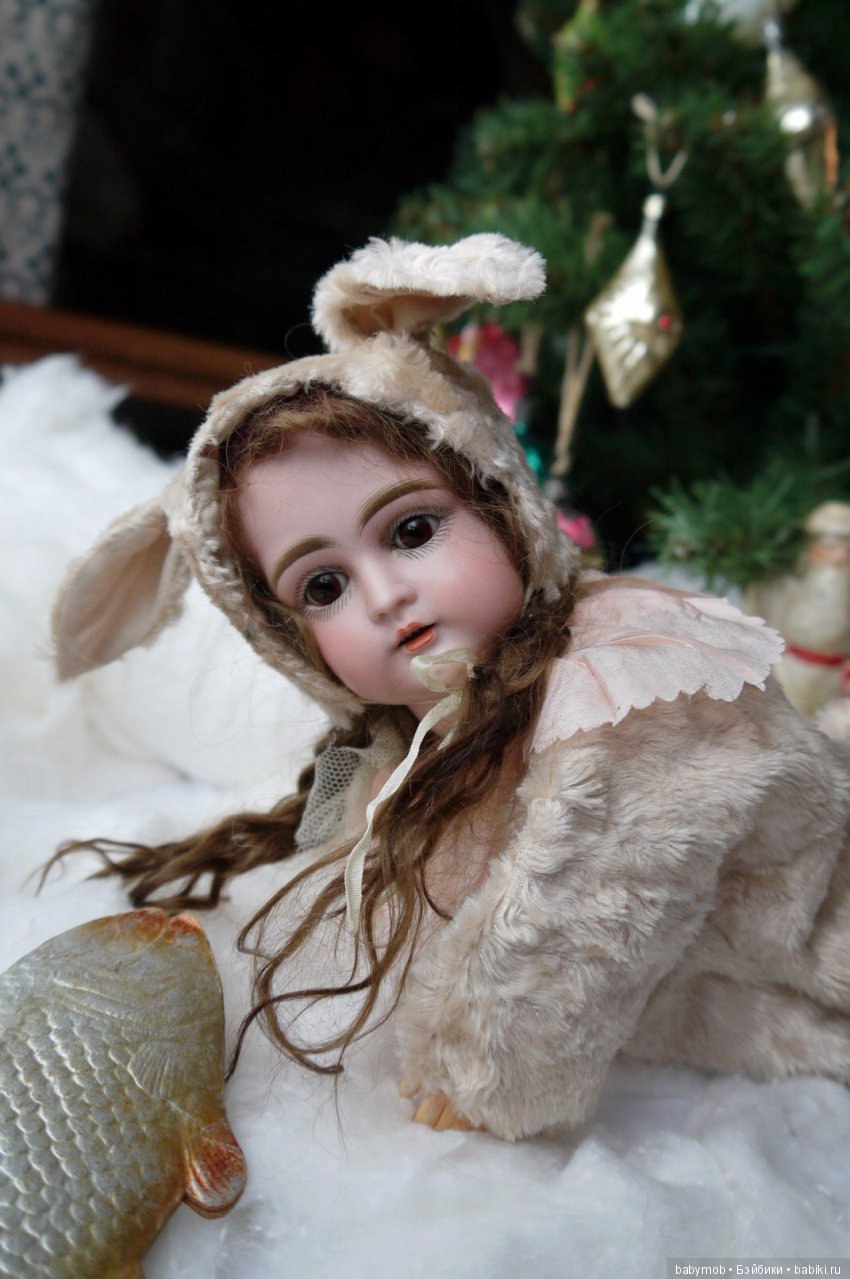 Зимние забавы — Антикварные куклы Kestner (Кестнер) JDK: Хильда (фото 7)