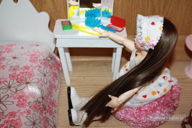 Расчёсываемся.