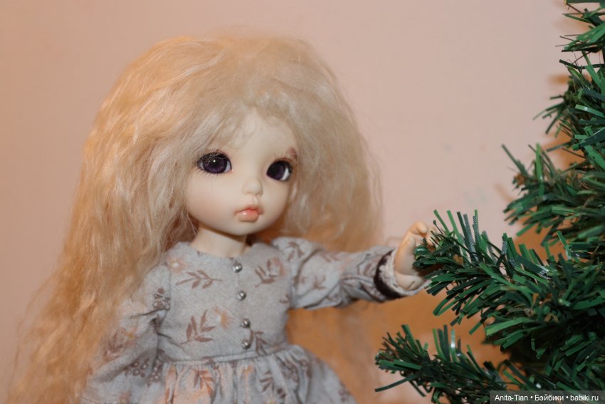 Как Риша и Анетта ёлку наряжали ♡ (фото 2)