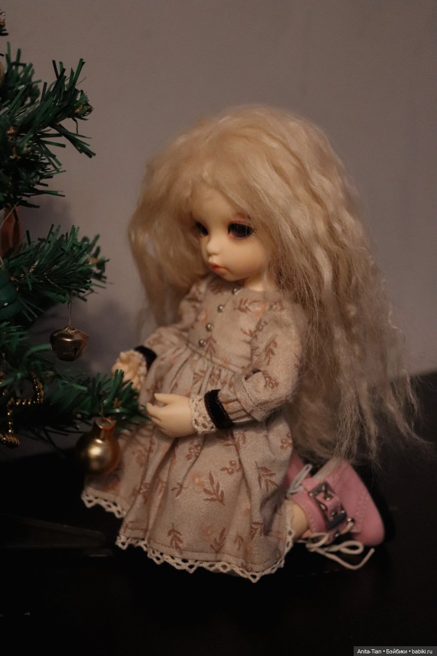 Как Риша и Анетта ёлку наряжали ♡