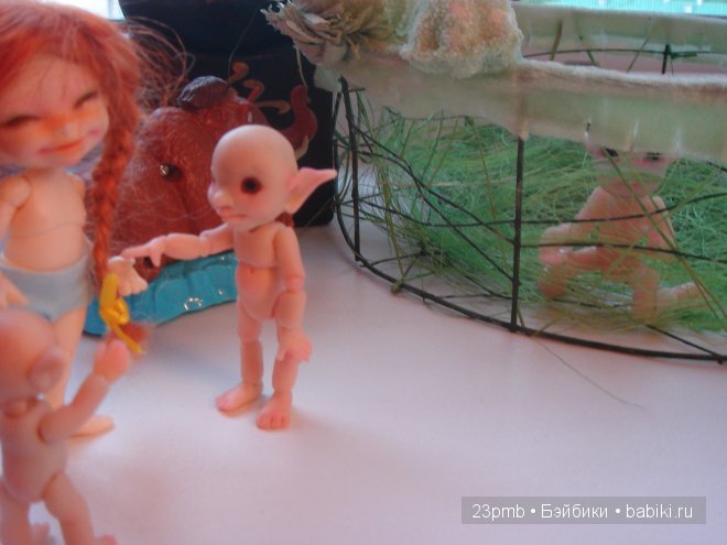Мои гномы и СОСО. Мини куклы (фото 5)