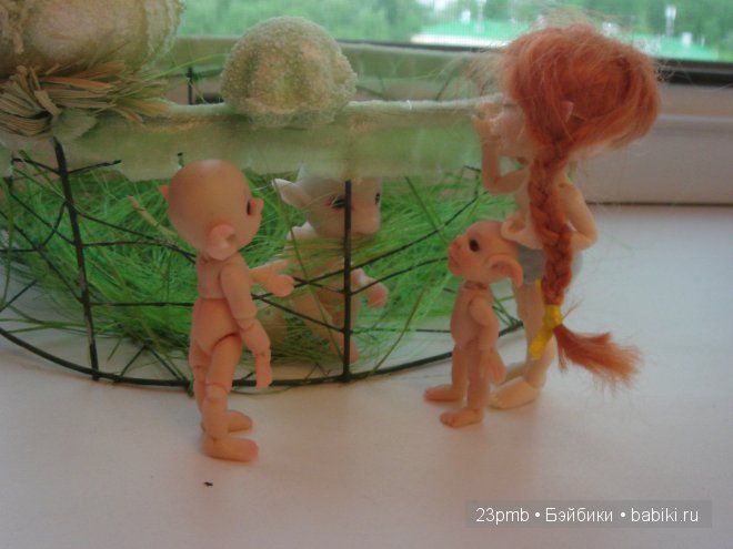 Мои гномы и СОСО. Мини куклы (фото 6)