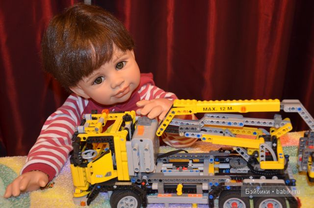 "Данька - копия Саньки" - 2 . Раскаль - коллекционная кукла от Моники Левениг