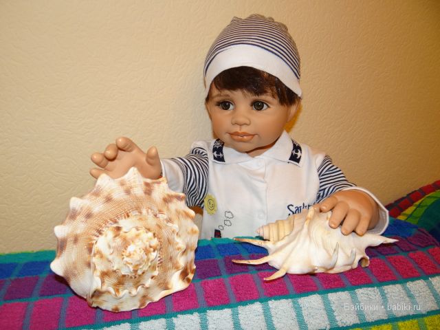 "Данька - копия Саньки" - 2 . Раскаль - коллекционная кукла от Моники Левениг (фото 3)