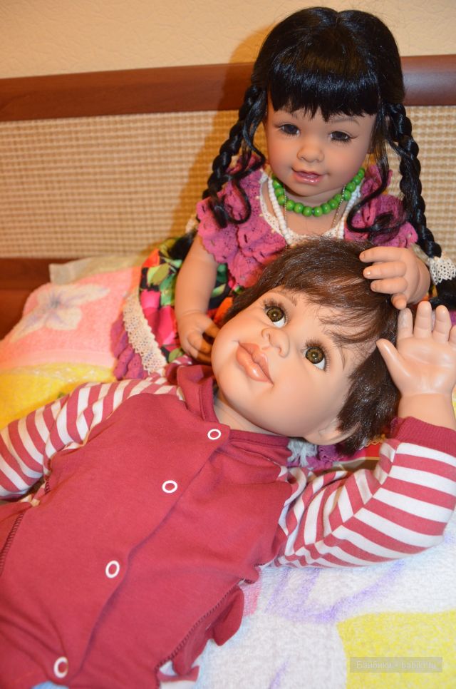 "Данька - копия Саньки" - 2 . Раскаль - коллекционная кукла от Моники Левениг