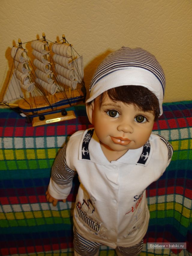 "Данька - копия Саньки" - 2 . Раскаль - коллекционная кукла от Моники Левениг (фото 2)