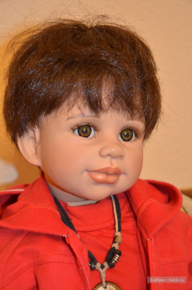 "Данька - копия Саньки" - 2 . Раскаль - коллекционная кукла от Моники Левениг