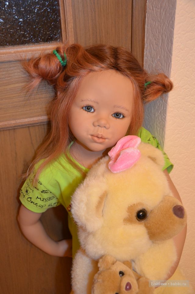 Рыжая девчонка. Типпи от Annette Himstedt | Бэйбики Рыжая девчонка. Типпи от Annette Himstedt (фото 3)