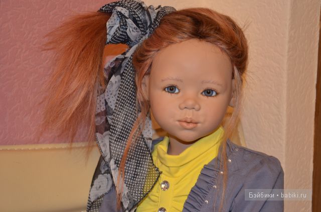 Рыжая девчонка. Типпи от Annette Himstedt | Бэйбики Рыжая девчонка. Типпи от Annette Himstedt