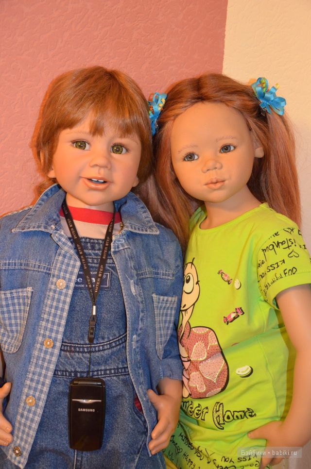 Рыжая девчонка. Типпи от Annette Himstedt | Бэйбики Рыжая девчонка. Типпи от Annette Himstedt