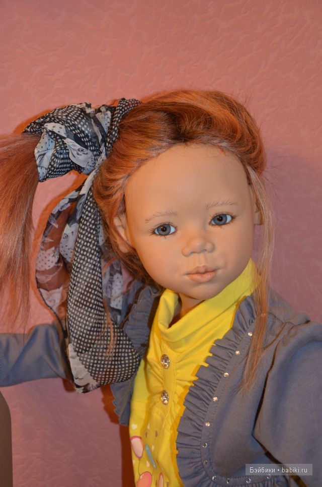 Рыжая девчонка. Типпи от Annette Himstedt | Бэйбики Рыжая девчонка. Типпи от Annette Himstedt