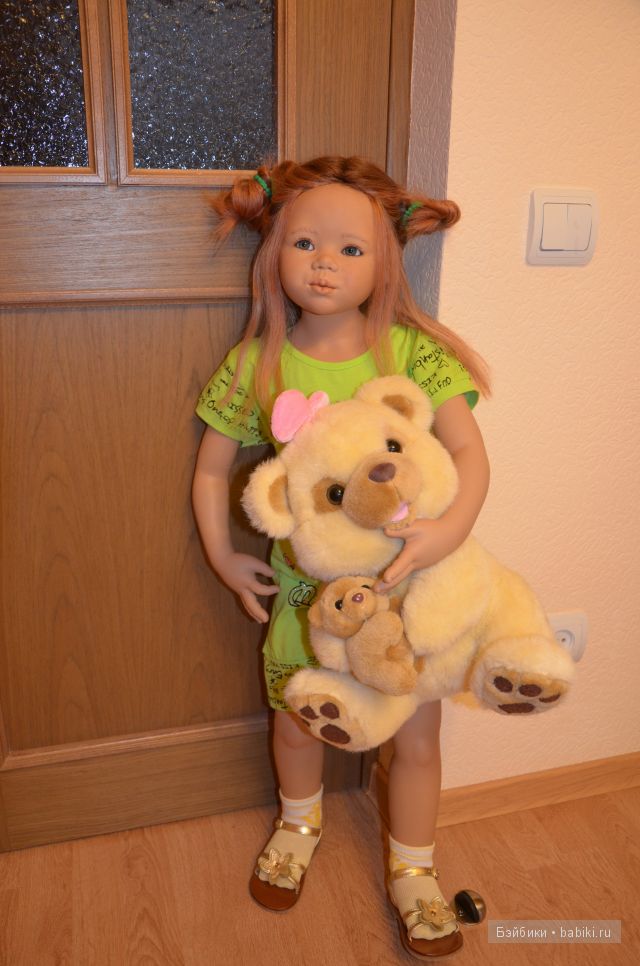 Рыжая девчонка. Типпи от Annette Himstedt | Бэйбики Рыжая девчонка. Типпи от Annette Himstedt (фото 2)