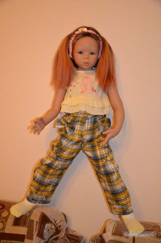 Рыжая девчонка. Типпи от Annette Himstedt | Бэйбики Рыжая девчонка. Типпи от Annette Himstedt (фото 6)
