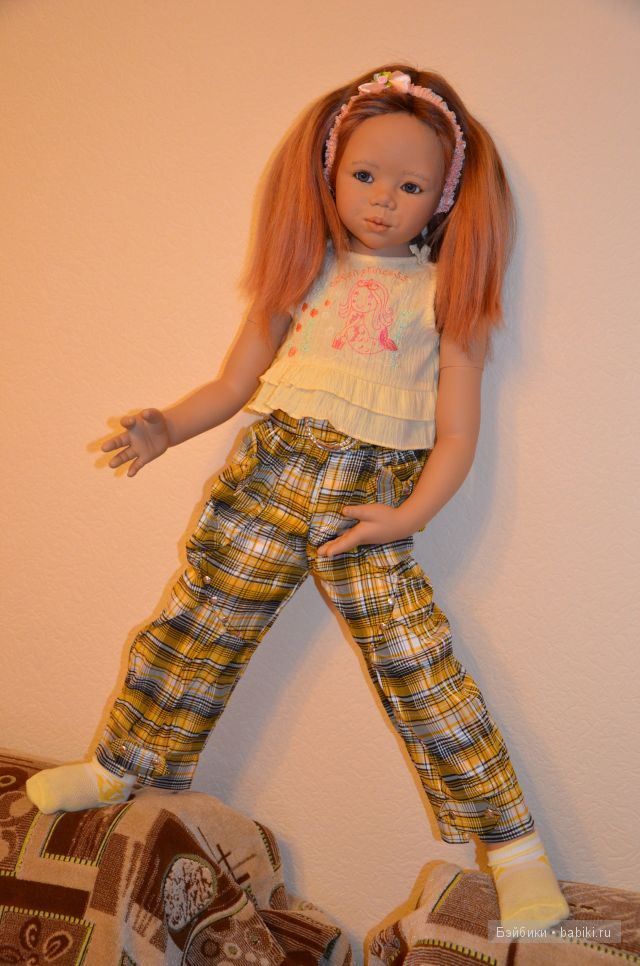 Рыжая девчонка. Типпи от Annette Himstedt | Бэйбики Рыжая девчонка. Типпи от Annette Himstedt (фото 7)