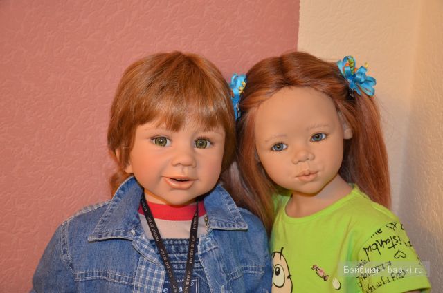 Рыжая девчонка. Типпи от Annette Himstedt | Бэйбики Рыжая девчонка. Типпи от Annette Himstedt