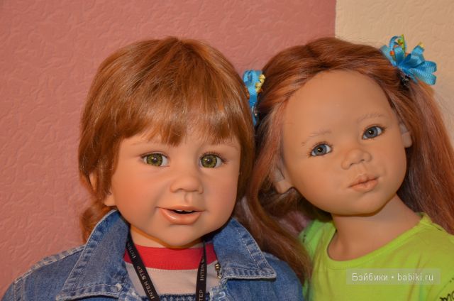 Рыжая девчонка. Типпи от Annette Himstedt | Бэйбики Рыжая девчонка. Типпи от Annette Himstedt