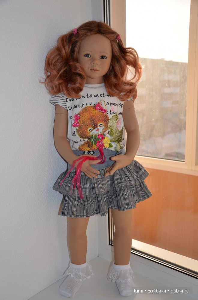 Рыжая девчонка у окна. Типпи от Annette Himstedt | Бэйбики Рыжая девчонка у окна. Типпи от Annette Himstedt