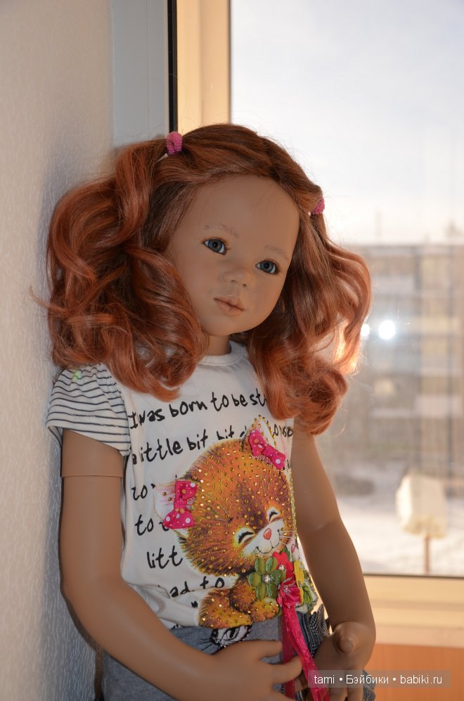 Рыжая девчонка у окна. Типпи от Annette Himstedt | Бэйбики Рыжая девчонка у окна. Типпи от Annette Himstedt (фото 2)