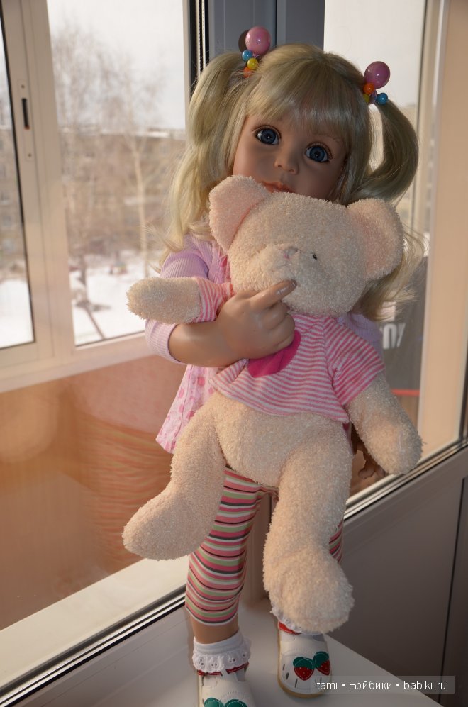 "Медвежий десант"... Наши куклы и их мишки (фото 7)