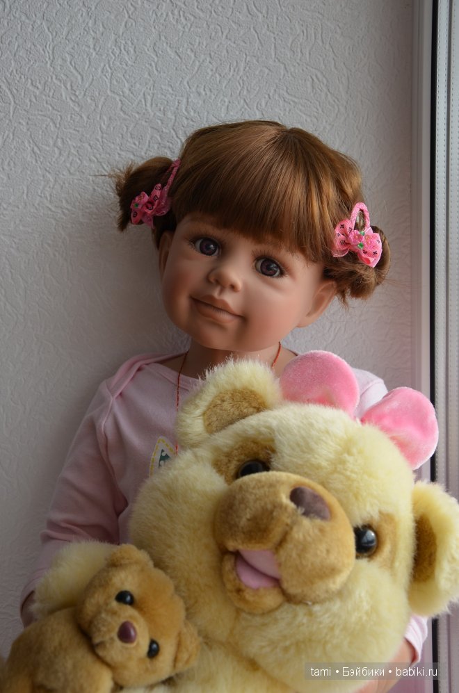 "Медвежий десант"... Наши куклы и их мишки