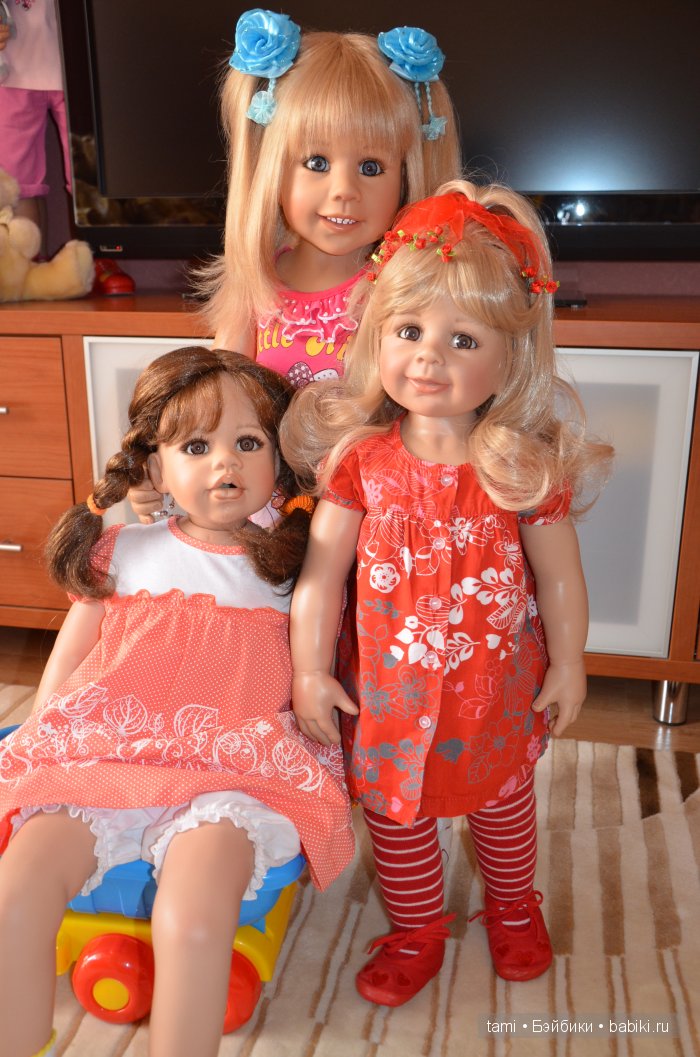 Весенний фотосет моих кукол