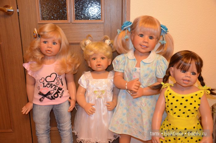 Весенний фотосет моих кукол