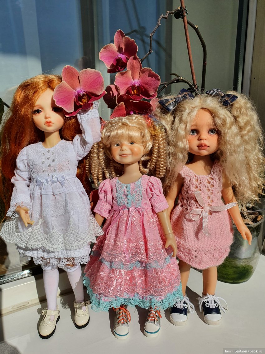 Куколки в цветах!!! Приближаем весну