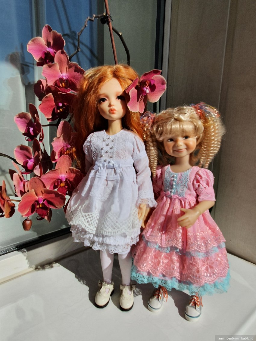 Куколки в цветах!!! Приближаем весну