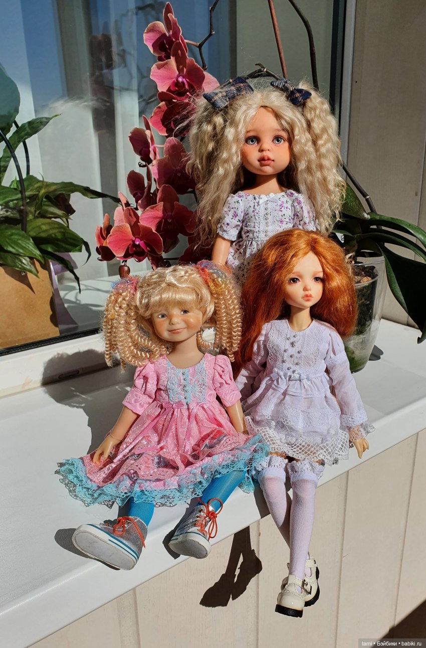 Куколки в цветах!!! Приближаем весну (фото 10)