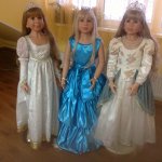 Высокие куклы от Моники Левиниг