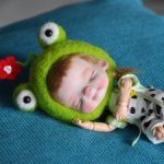 Спящий лягушонок от Алины Журбинской