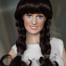 Парики 5-6 новые на кукол Франклин Минт и Тоннер