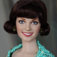 Кукла париковая Сэнди от Франклин Минт