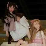 Элиза Галлея, Ивонн Флиппс, Тина Камербек - куклы на VII Международном салоне кукол в Москве