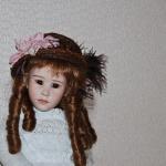 Маленькая Амалия - красавица из прошлого, коллекционная кукла от Hildegard Gunzel