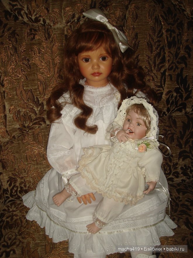 Нежная фарфоровая кукла Madeleine автор Ann Timmerman (фото 9)