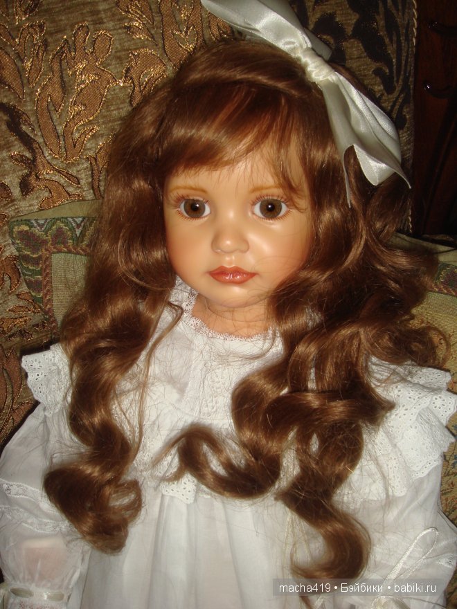 Нежная фарфоровая кукла Madeleine автор Ann Timmerman